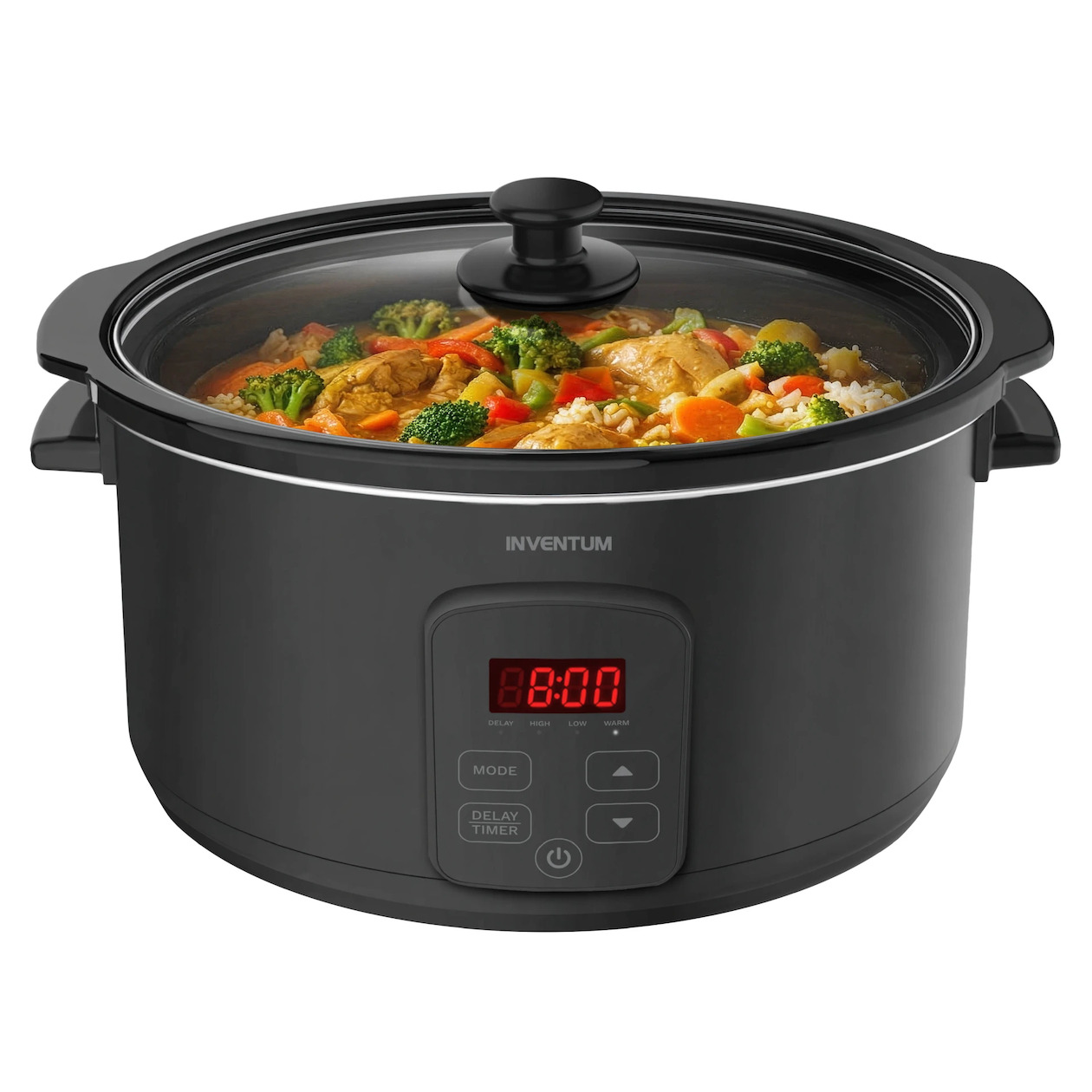 Inventum SC601B Slowcooker Zwart