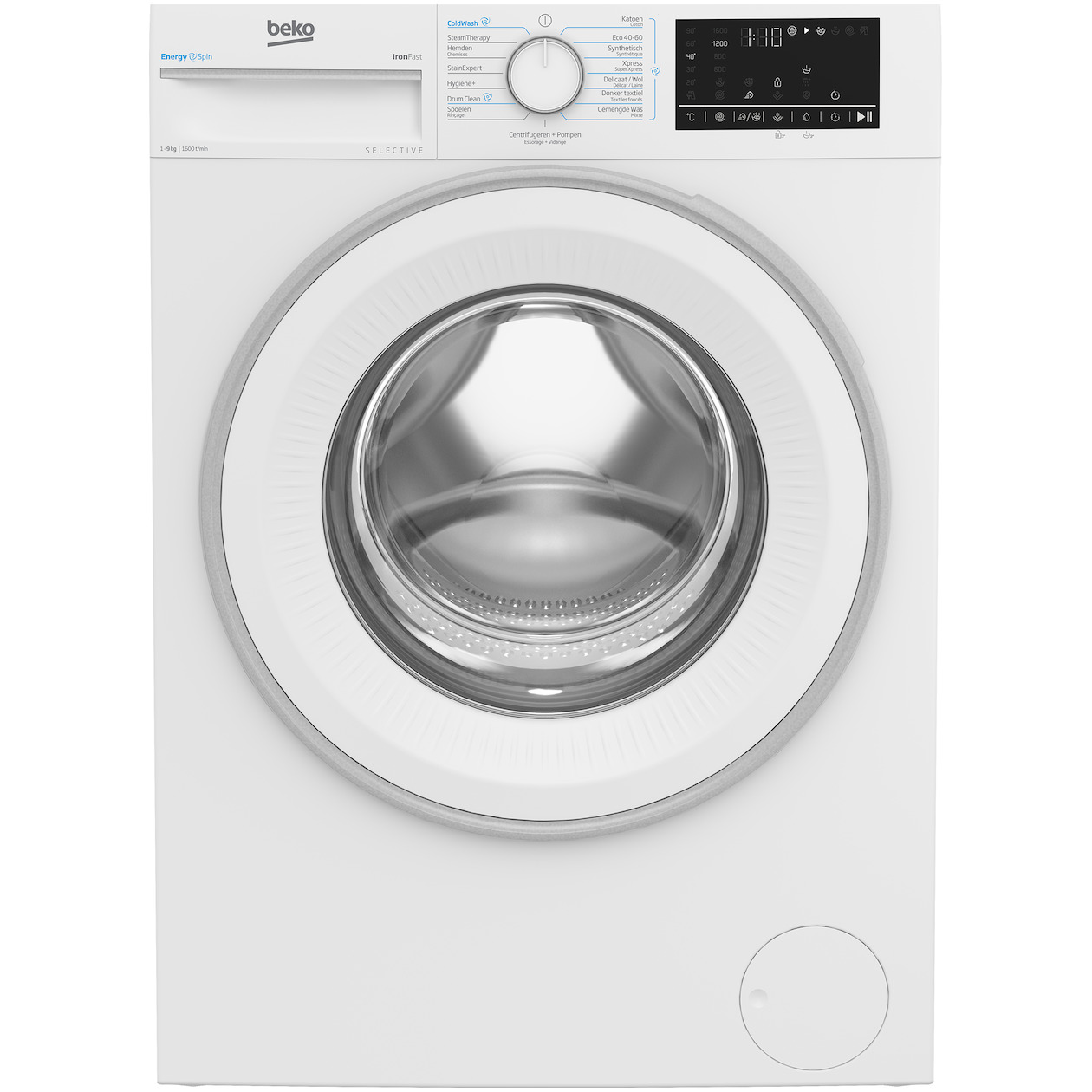 Beko B3WM49610W2 Selective Line Wasmachine Wit