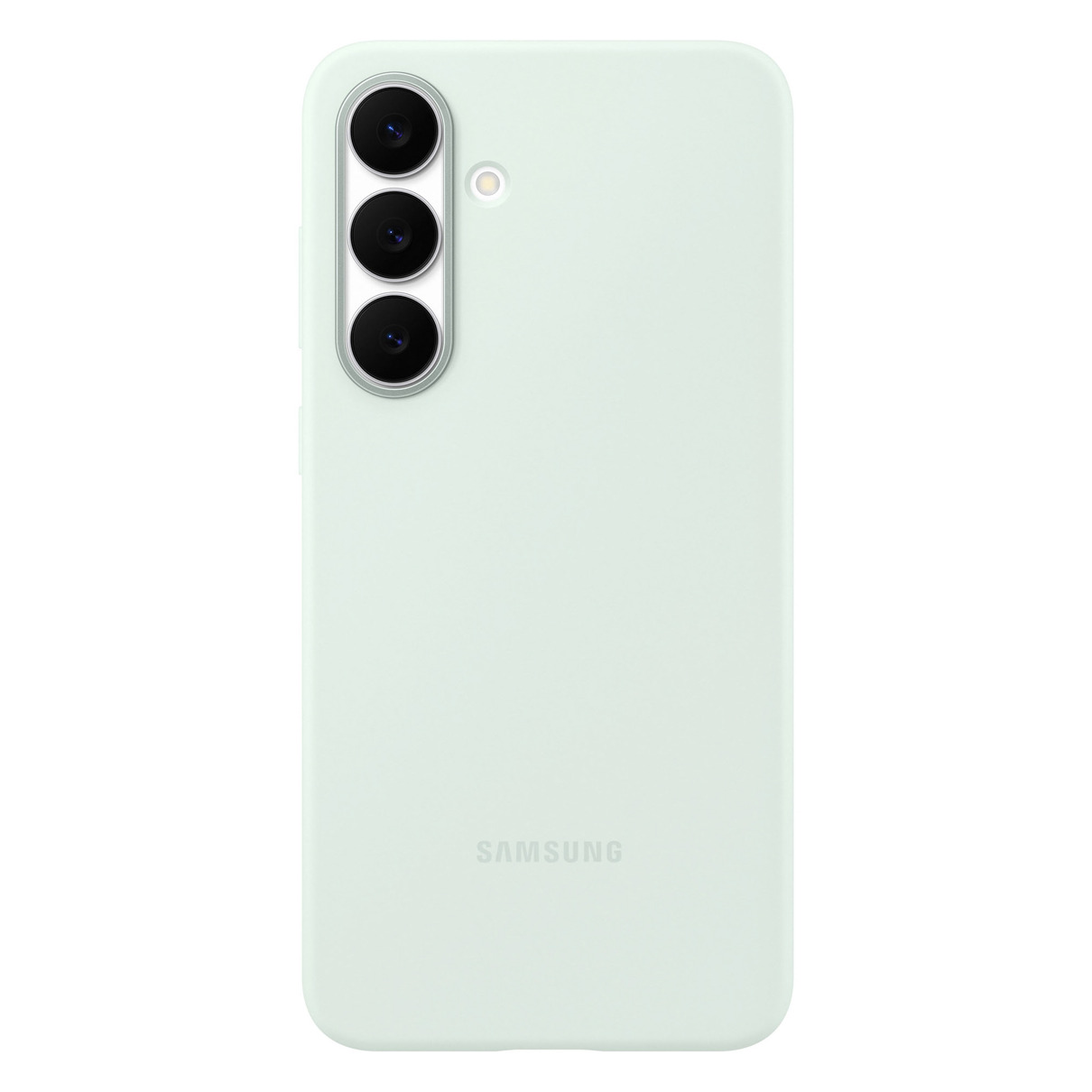 Samsung Silicone Case voor Galaxy S25 FE Telefoonhoesje Groen afbeelding