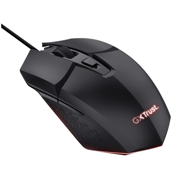 Trust GXT109 Felox Verlichte Gaming-muis Muis Zwart, foto 2