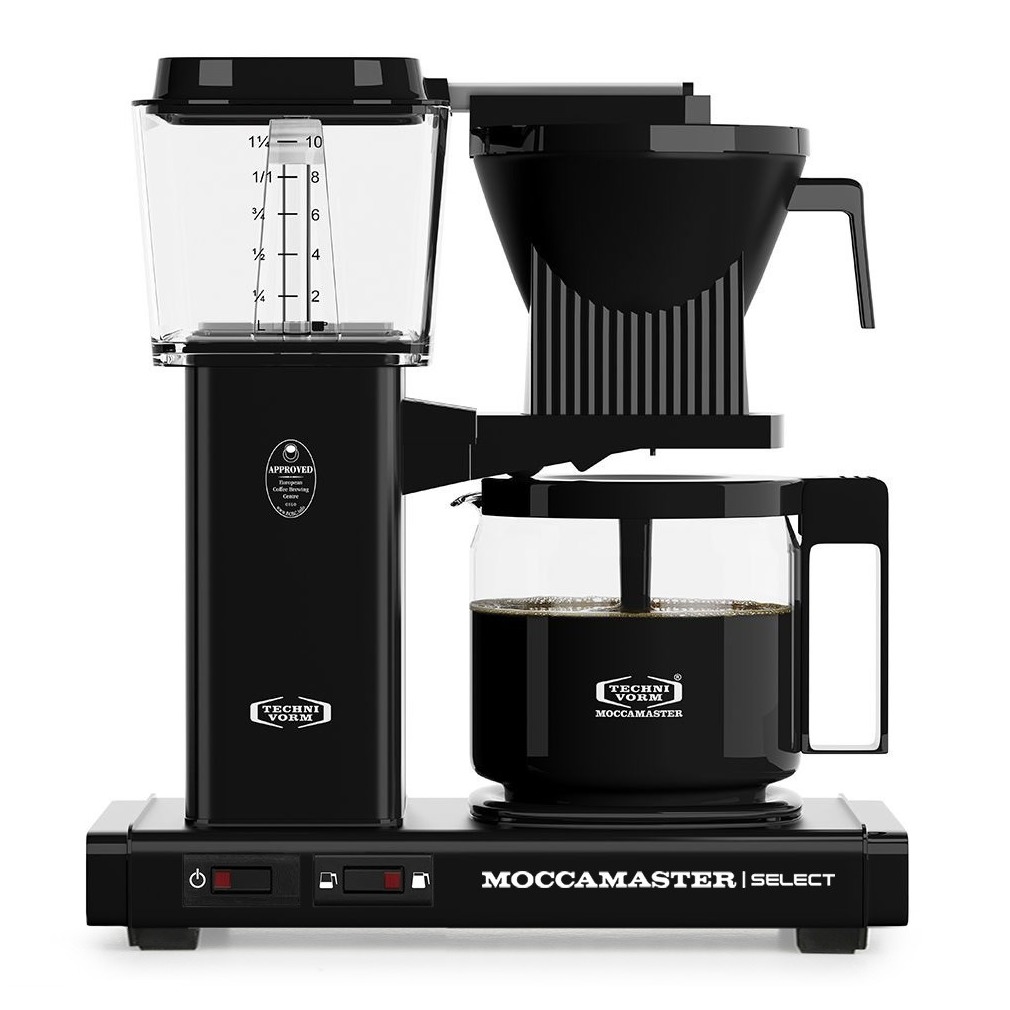 Moccamaster KBG SELECT Koffiefilter apparaat Zwart afbeelding