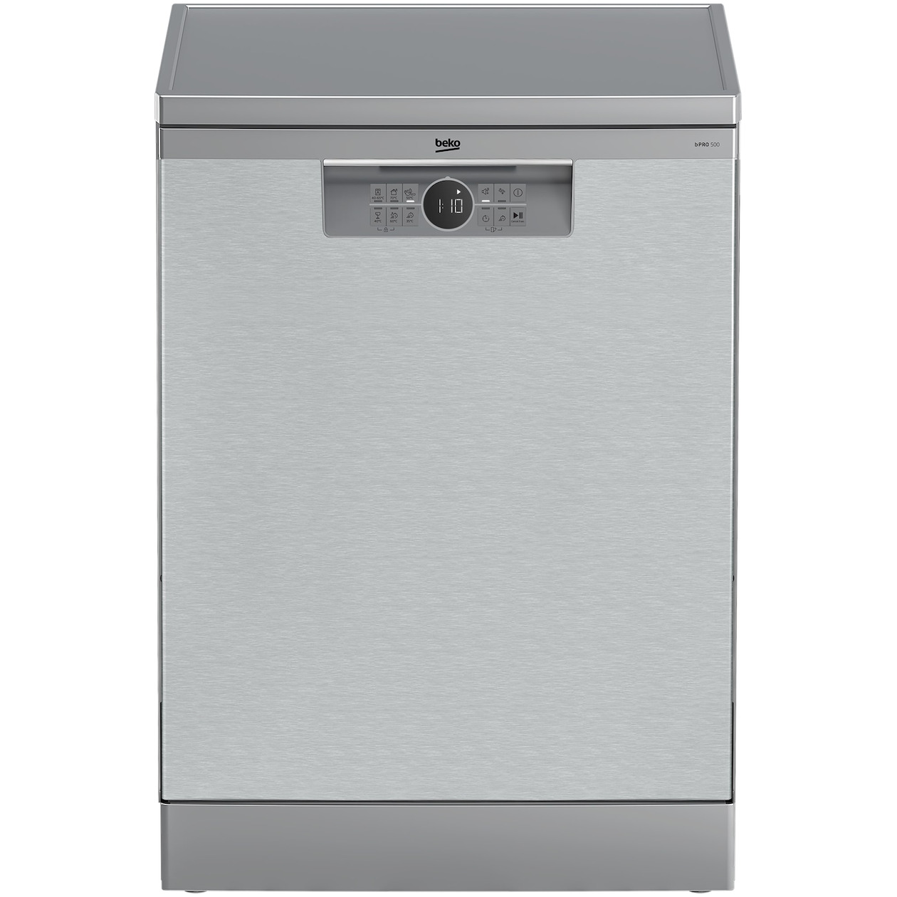 Beko BDFN26450X Vrijstaande vaatwasser Zwart afbeelding