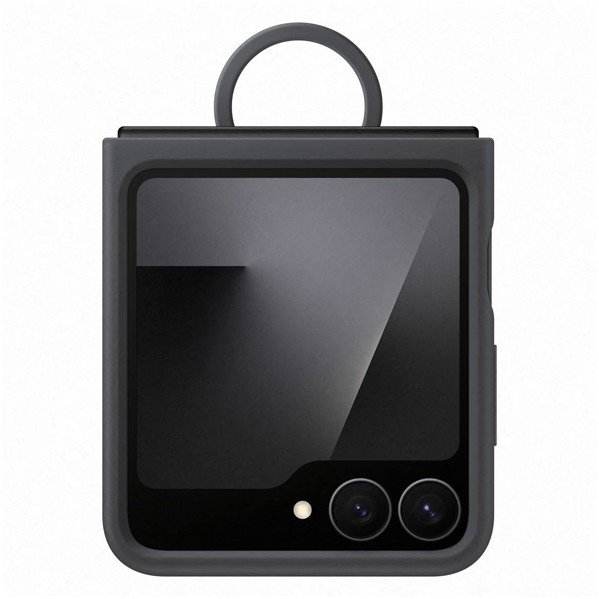 Samsung Silicone Case voor Galaxy Z Flip7 FE 5G Telefoonhoesje Zwart afbeelding