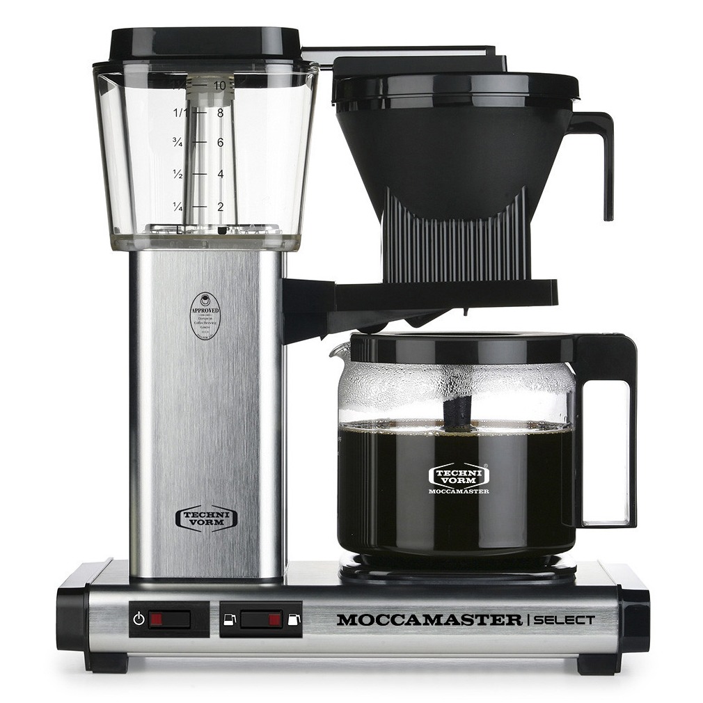Moccamaster KBG SELECT Koffiefilter apparaat Grijs afbeelding