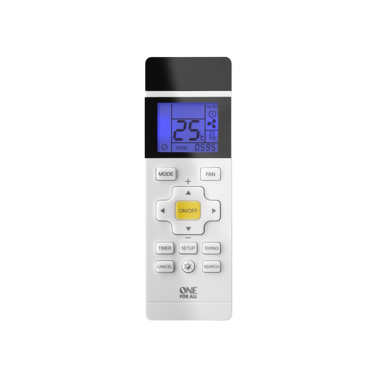OneForAll URC1035 Vervangende afstandsbed. - Airco Afstandsbediening Grijs afbeelding