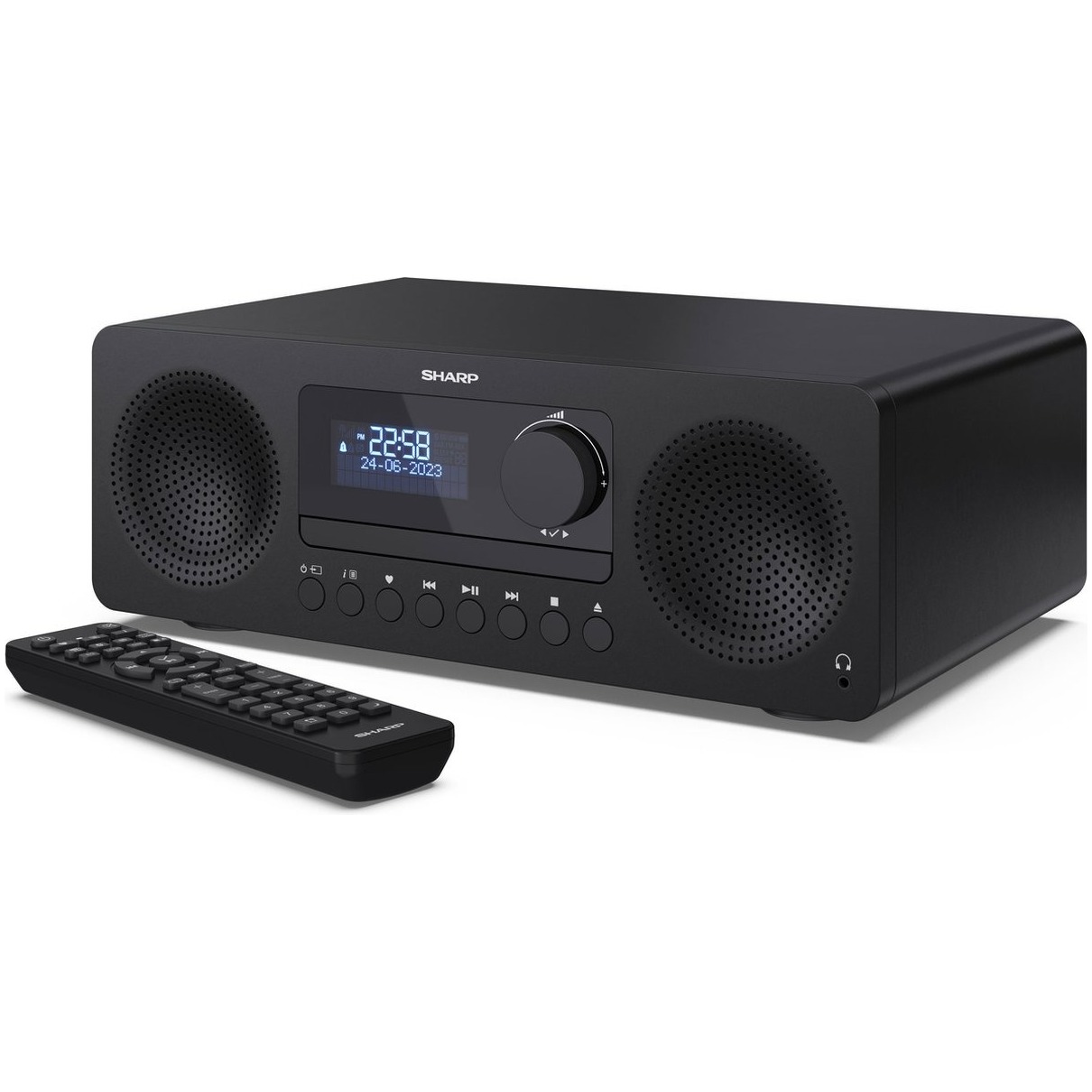 Sharp XL-B720D (BK) Stereo set Zwart afbeelding