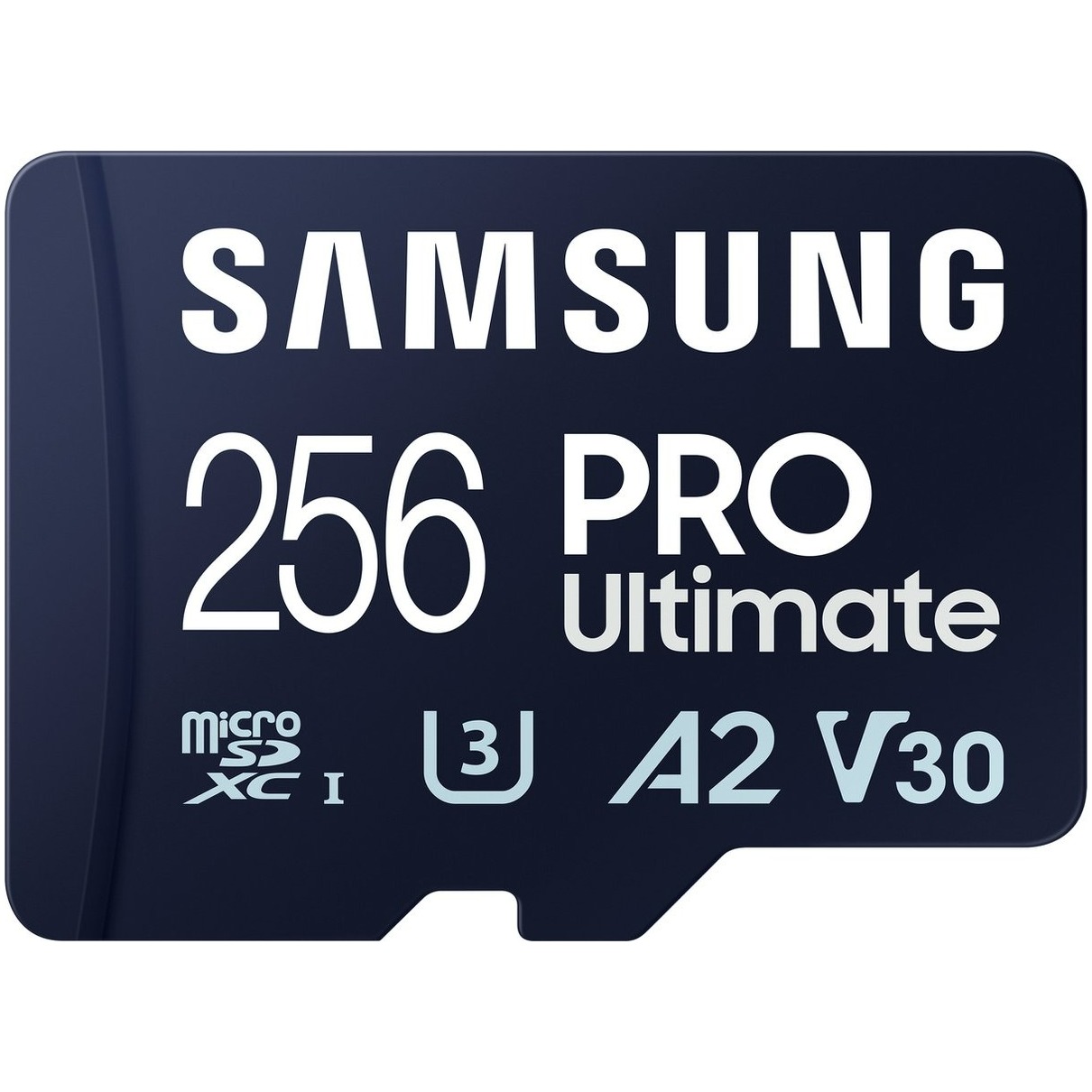 Samsung Pro Ultimate 256GB + SD-adapter Micro SD-kaart Blauw afbeelding