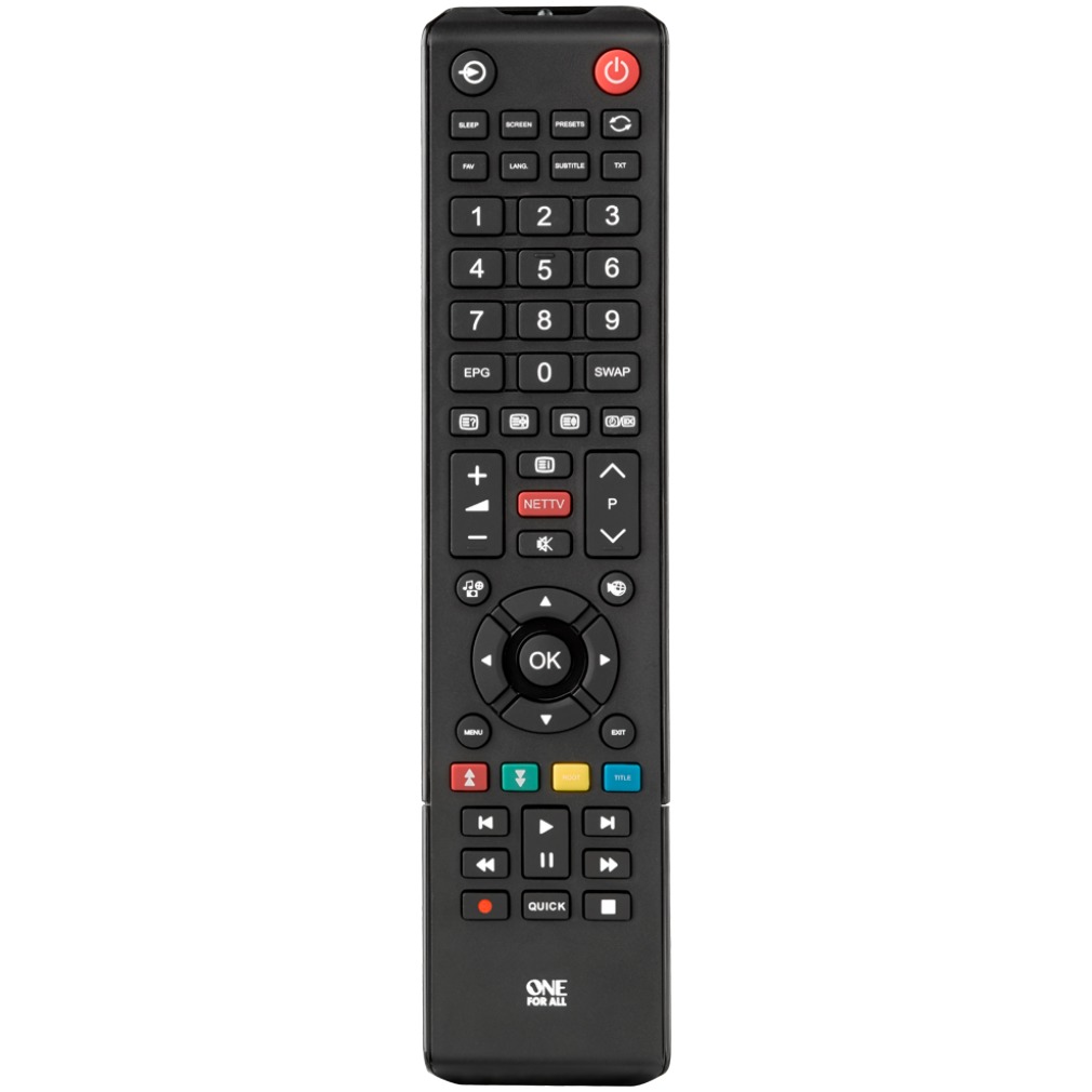 OneForAll URC1919 Vervangende afstandsbed. - TOSHIBA Afstandsbediening Zwart afbeelding