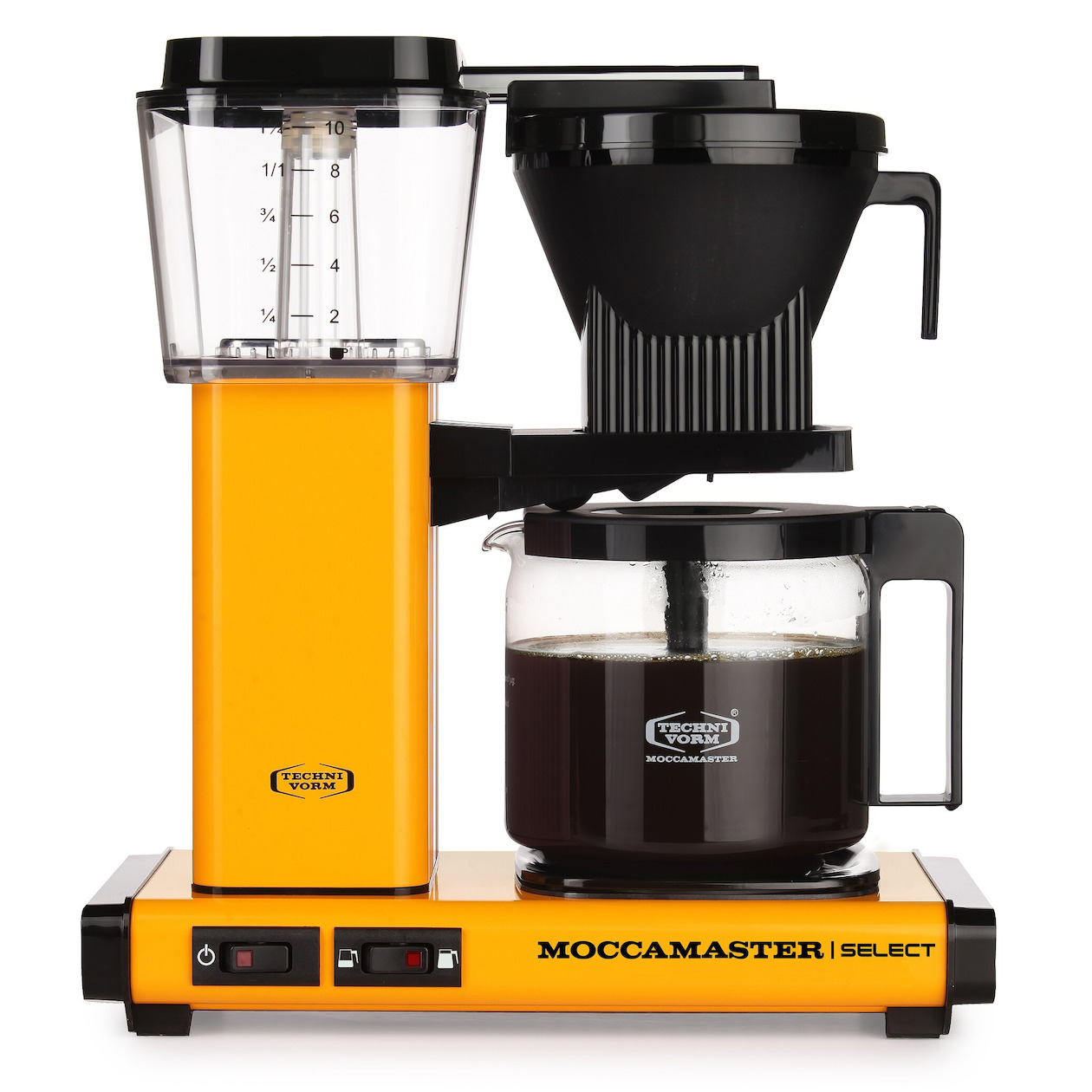 Moccamaster KBG SELECT Koffiefilter apparaat Geel afbeelding