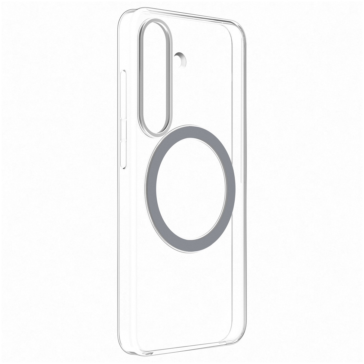 Samsung Galaxy S25 Clear Magnet Case Telefoonhoesje Transparant afbeelding