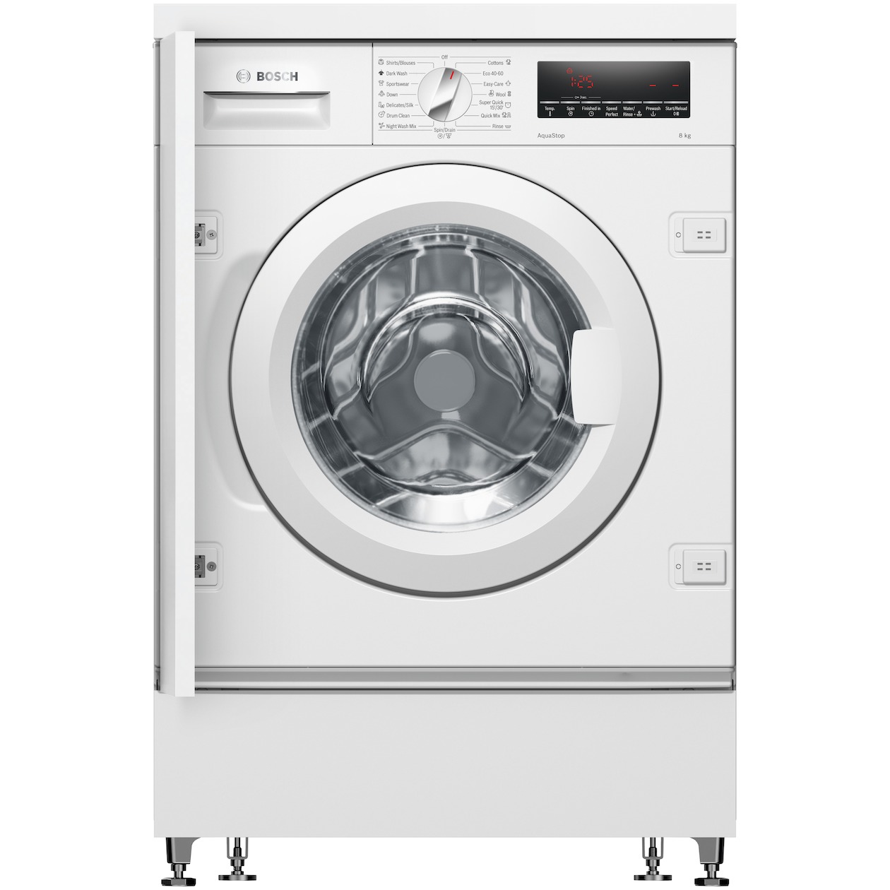 Bosch WIW28542EU Inbouw wasmachine Wit afbeelding