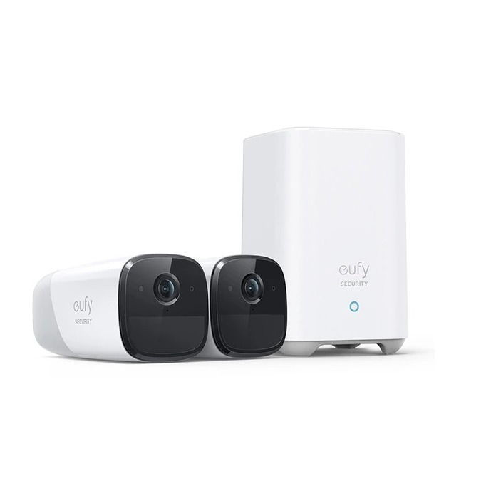 Eufy EufyCam 2 Pro 2 camera&apos;s + basisstation IP-camera Wit afbeelding