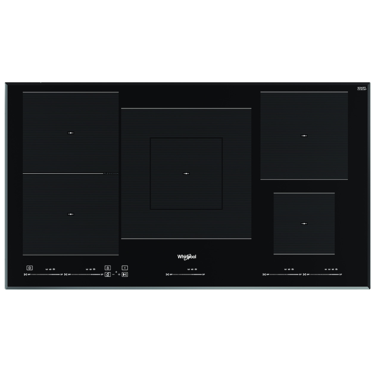 Whirlpool WT 1090 BA Inductie kookplaat Zwart afbeelding