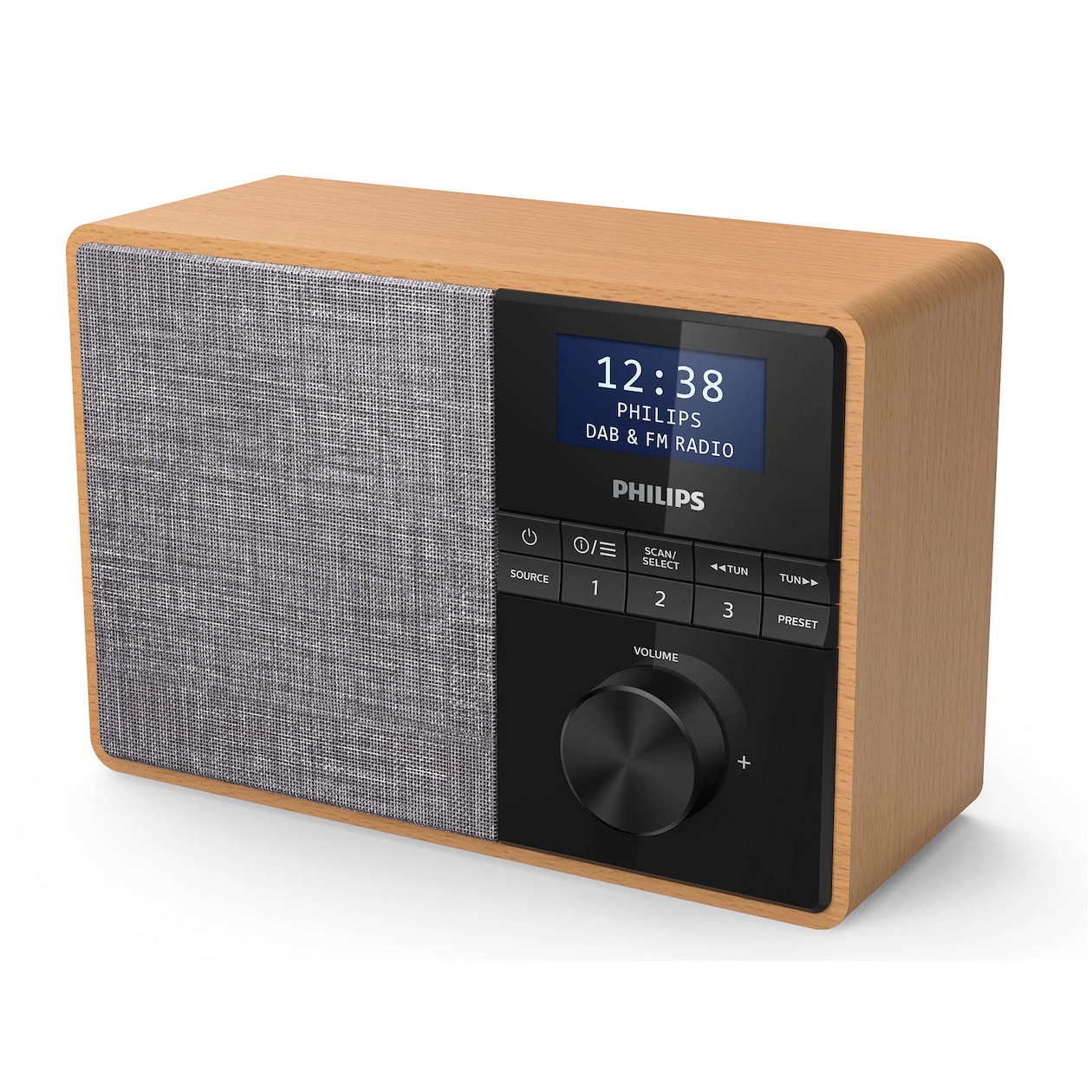 Philips TAR5505/10 DAB radio Bruin afbeelding