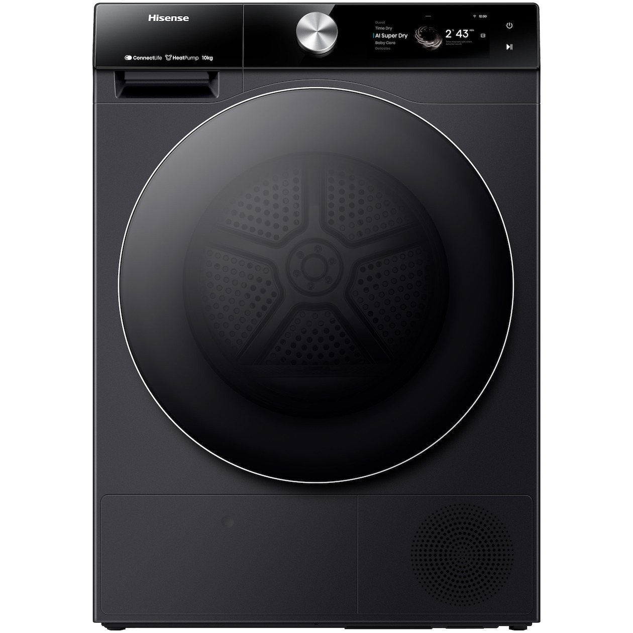 Hisense DH7S107BB Warmtepompdroger Zwart