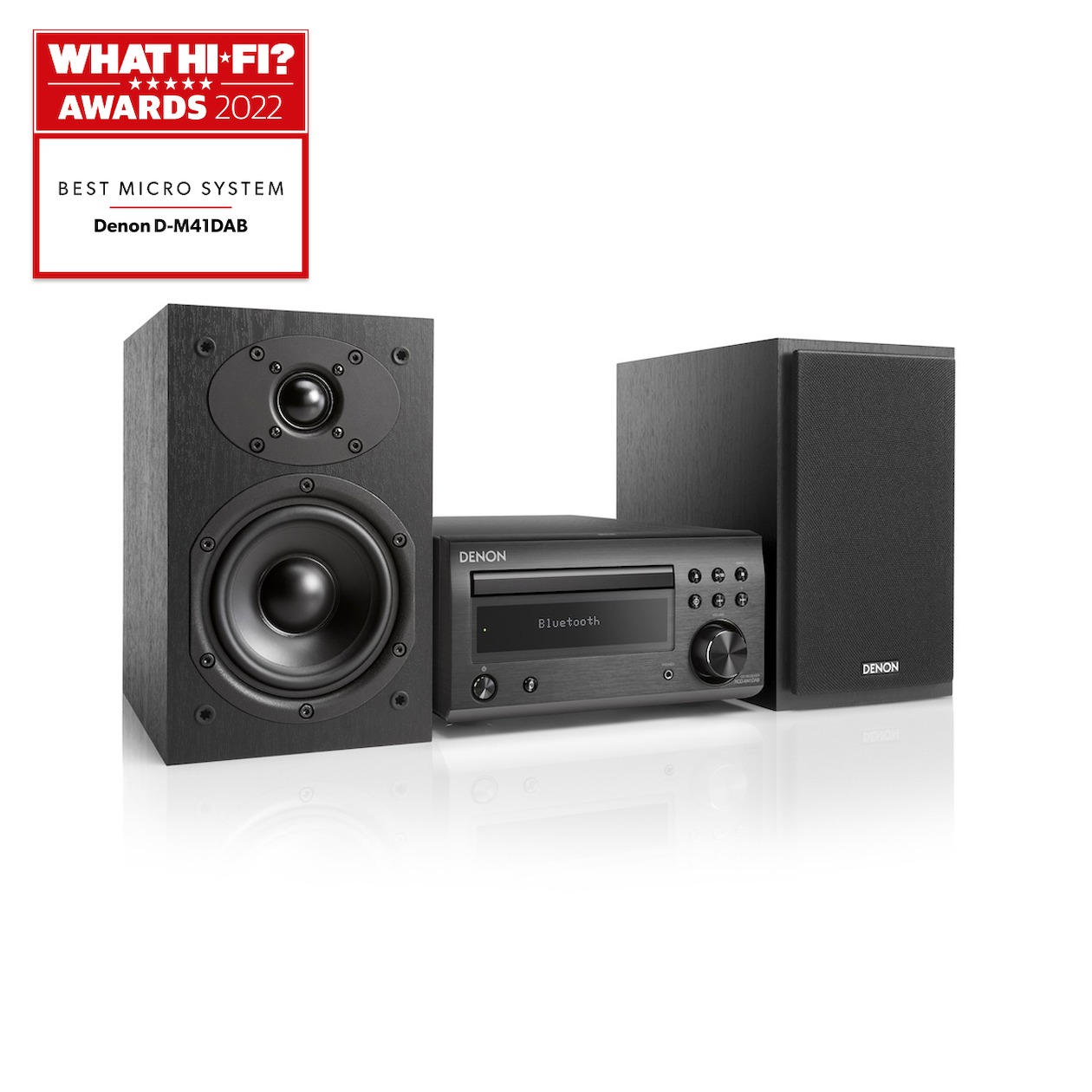 Denon D-M41DAB Stereo set Zwart