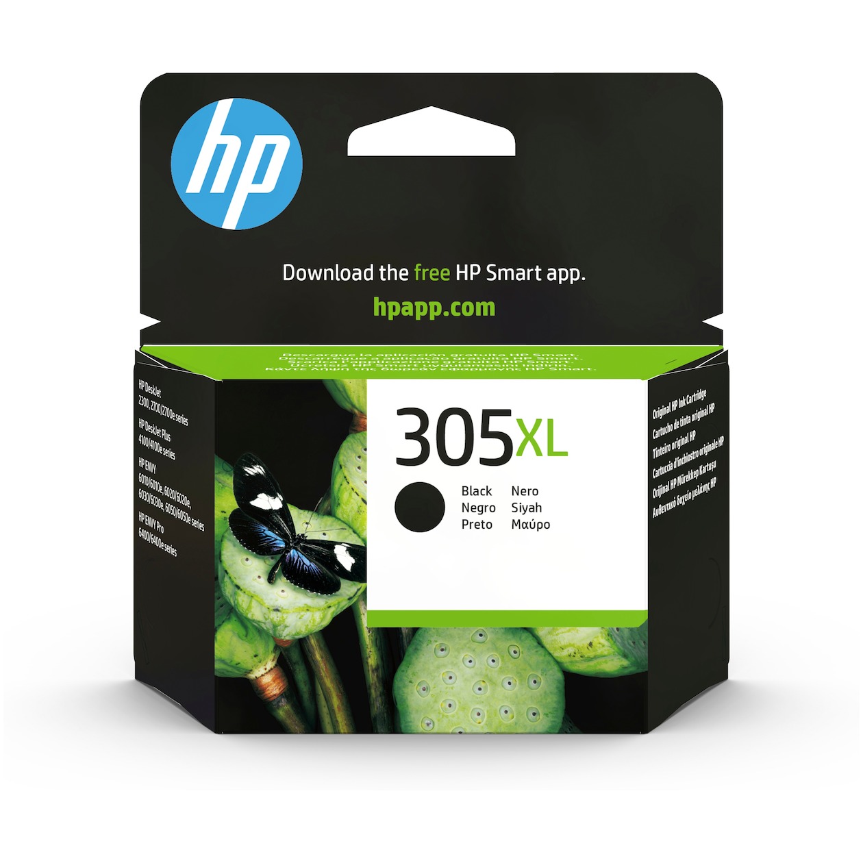 HP 305XL Cartridge Inkt Zwart afbeelding