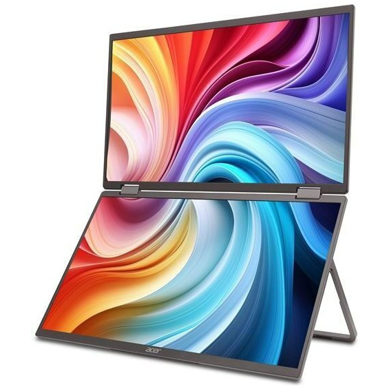 Acer PD163Qbmiuux Monitor Grijs