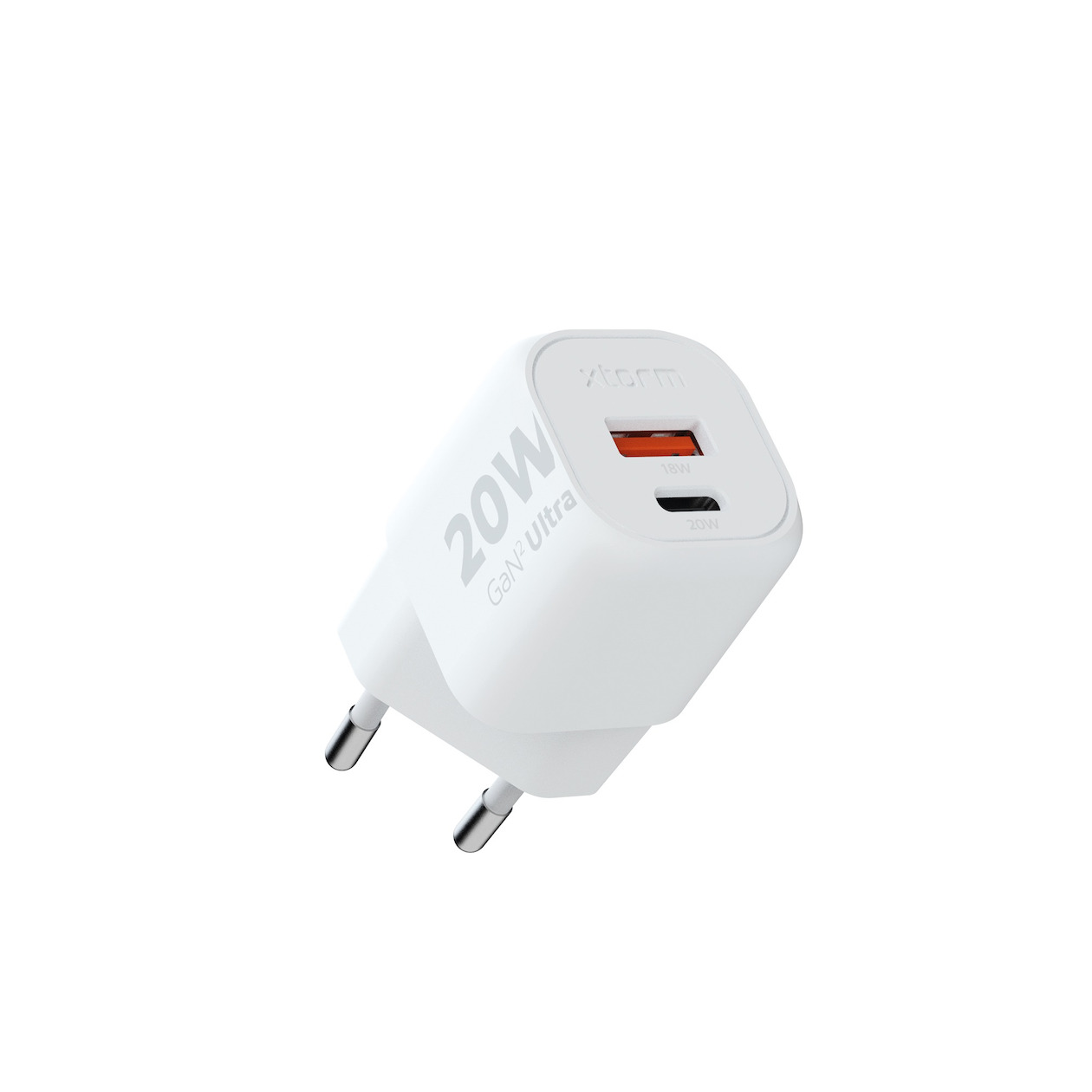 Xtorm GaN2-Ultra Charger 20W 1xUSB-C USB-A Oplader Wit afbeelding