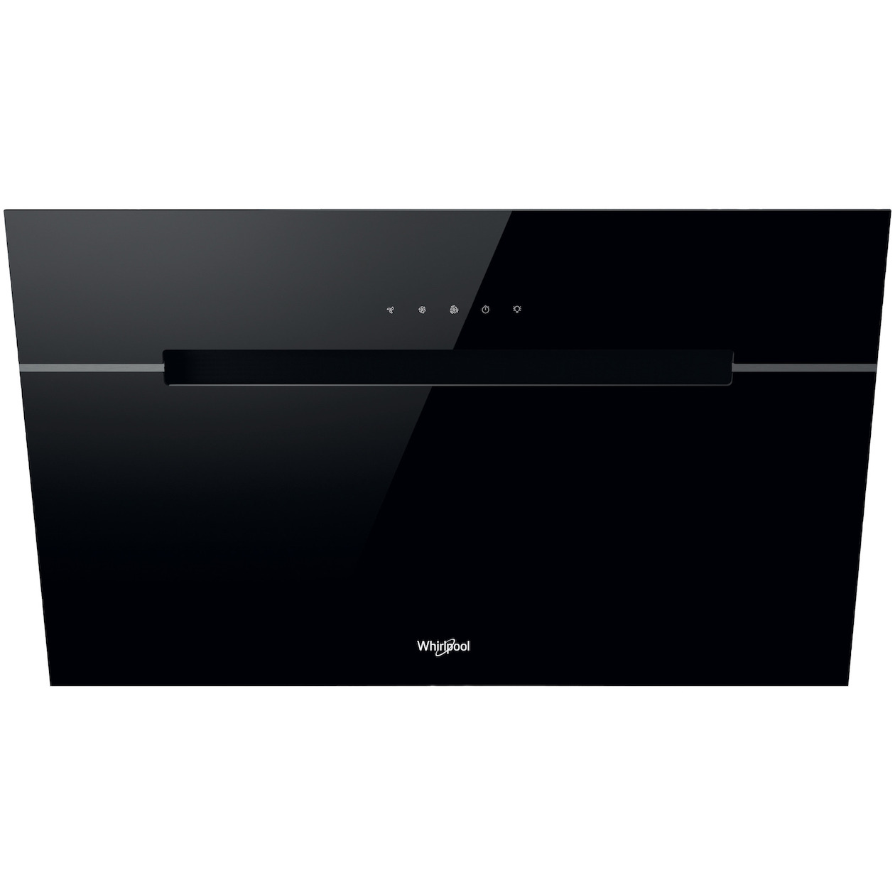Whirlpool WHVP 62F LT SK Afzuigkap vlakscherm Zwart afbeelding