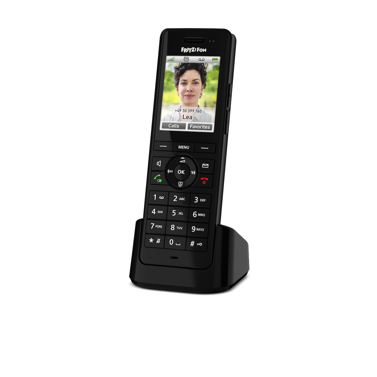 AVM FRITZ Fon X6 black Edition International Router Zwart afbeelding