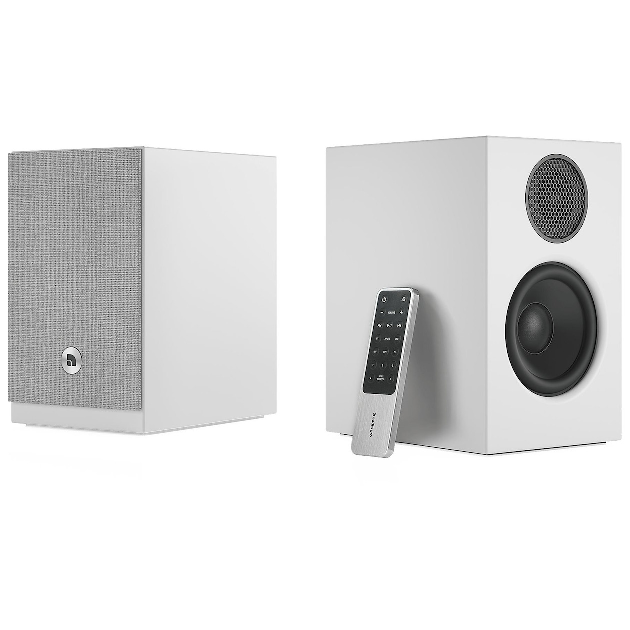 Audio Pro A28 W-Series Smart Multiroom 2x75W Boekenplank speaker Wit
