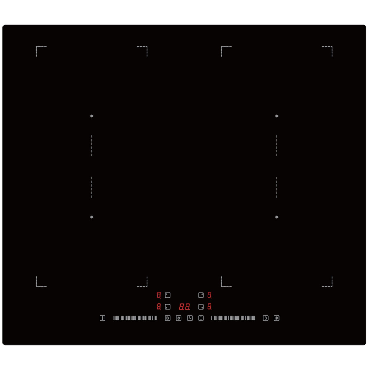 Frilec KOLN609BF-3 Inductie kookplaat