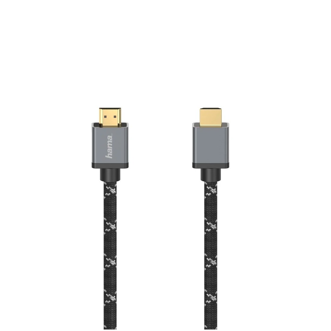 Hama Ultra high-speed HDMI-kabel, connector-connector, 8K, metaal, 2,0 m TV accessoire Zwart afbeelding