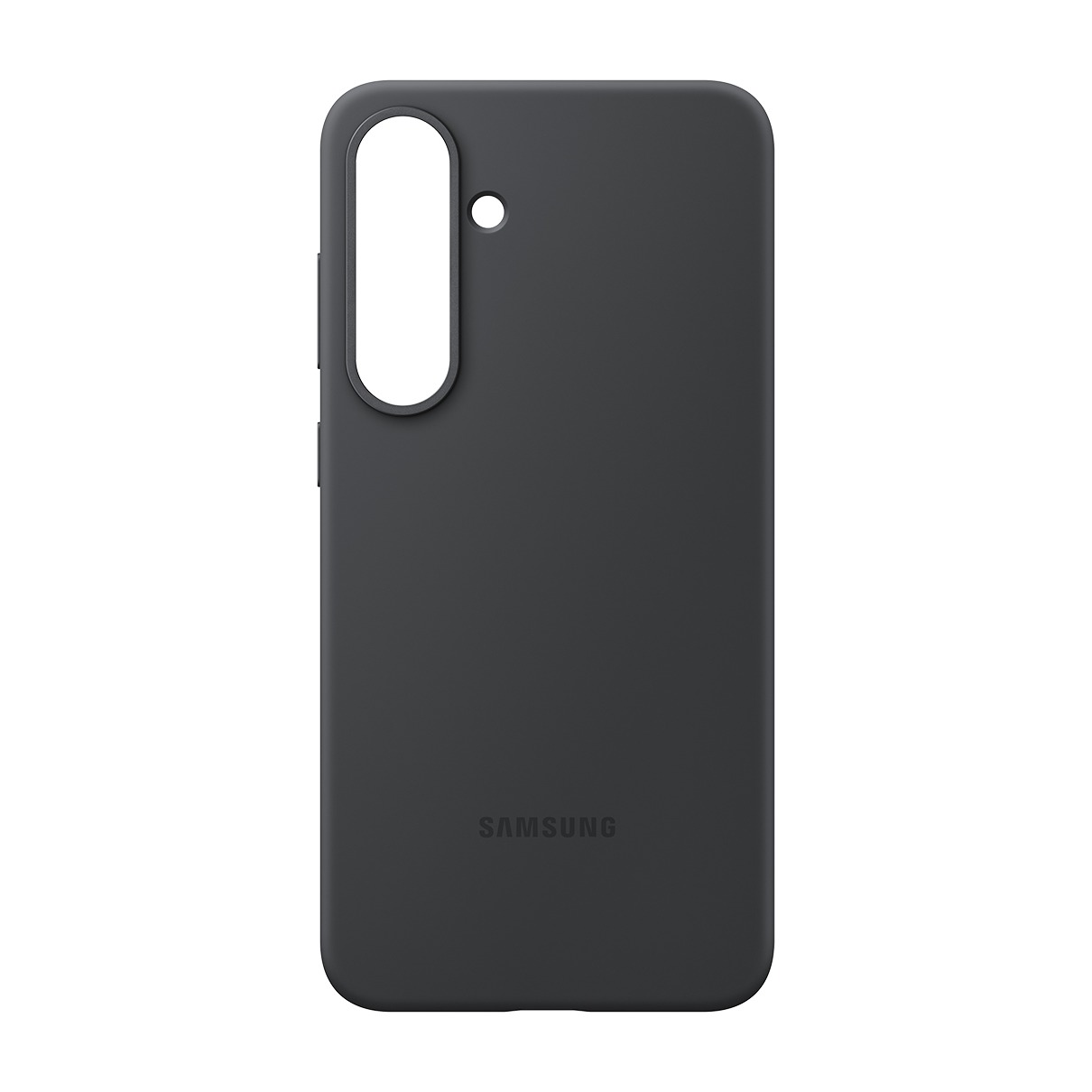 Samsung Galaxy S25 Plus Silicone Case Telefoonhoesje Zwart afbeelding