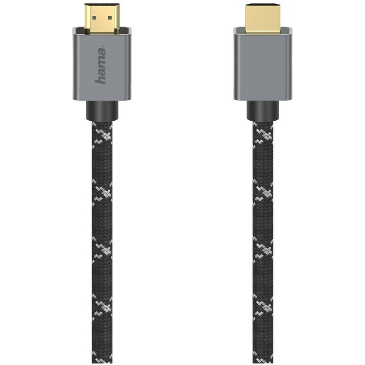 Hama Ultra high-speed HDMI-kabel, connector-connector, 8K, metaal, 2,0 m HDMI kabel afbeelding