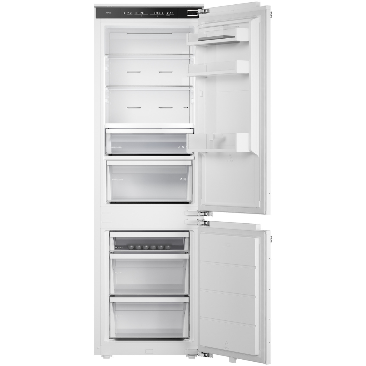 Atag KDC8178NC Inbouw koel-vriescombinatie