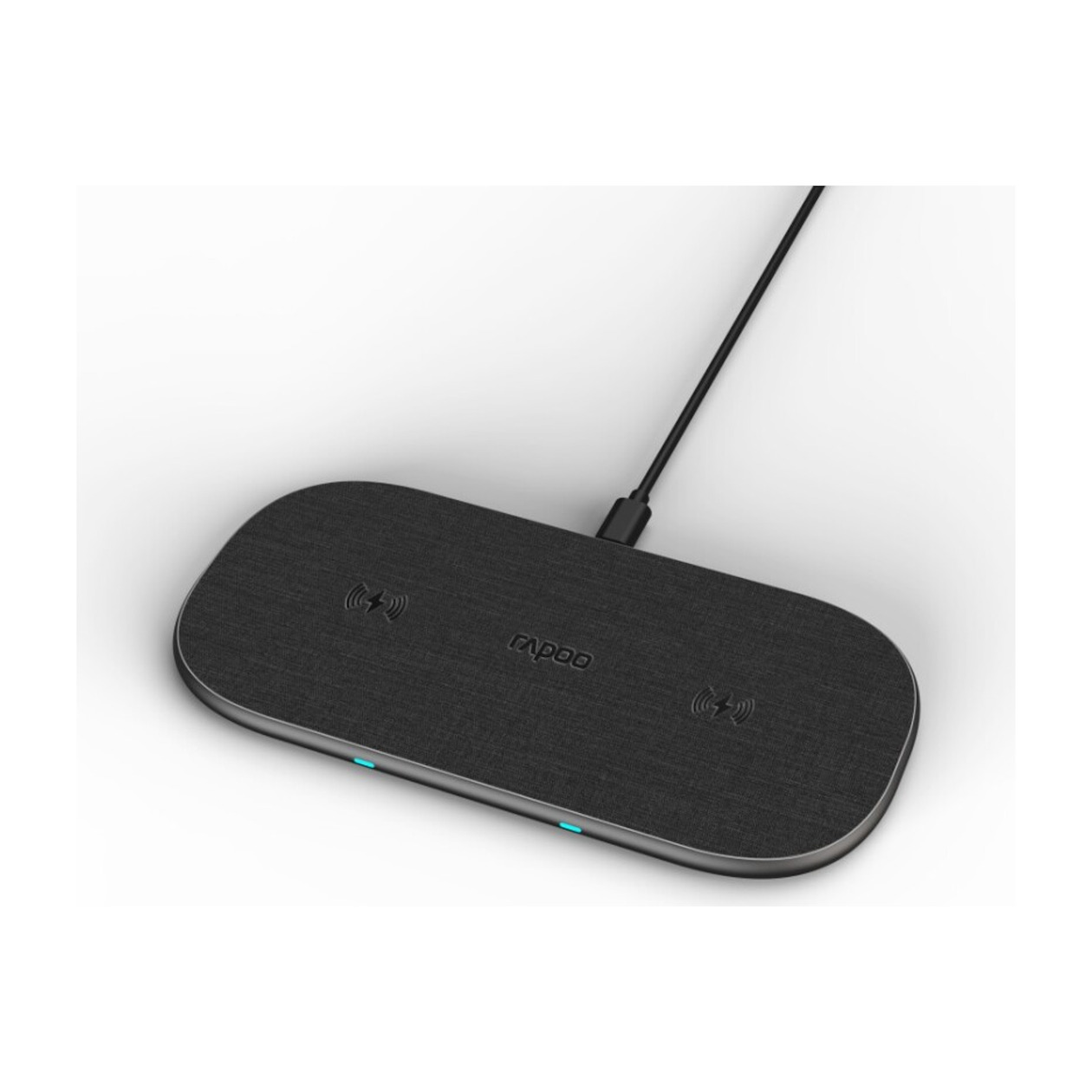 Rapoo XC260 Dual Wireless Charging Pad 20W Oplader Grijs