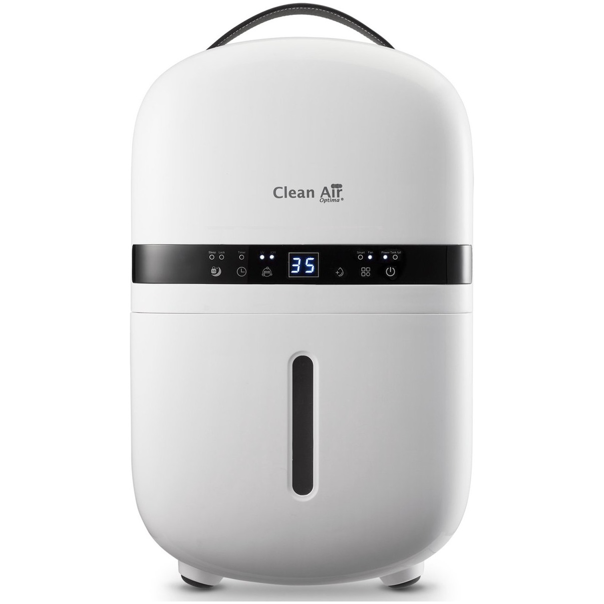 Clean Air Optima CA-702 Smart luchtontvochtiger Luchtontvochtiger Wit afbeelding
