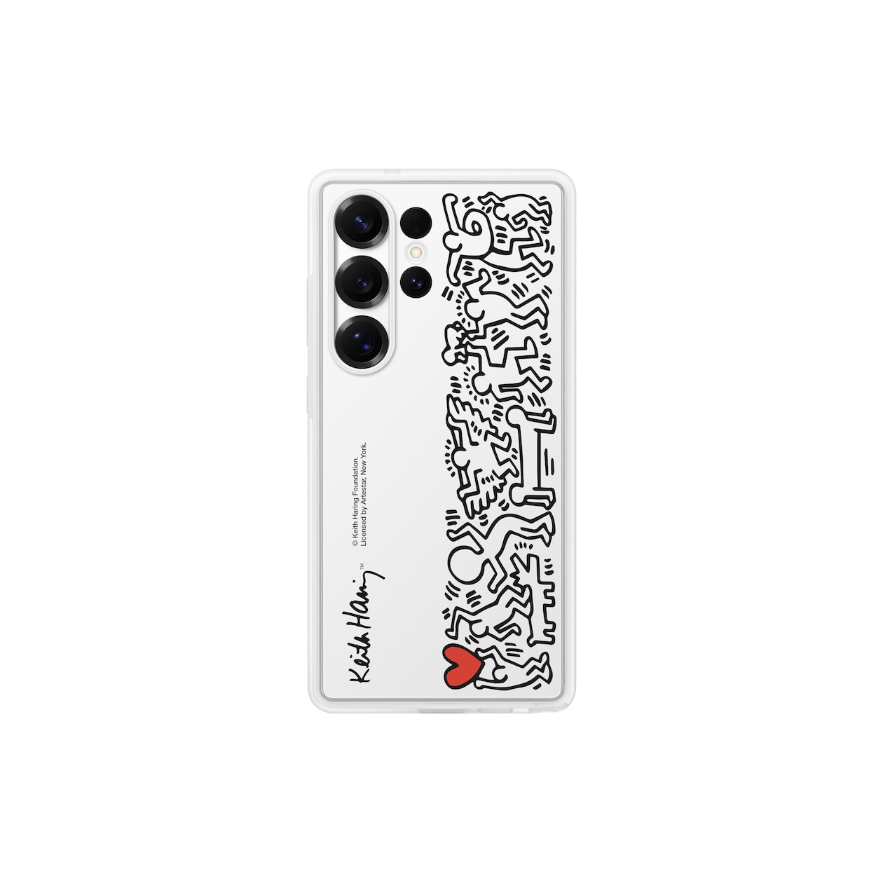 Samsung Galaxy S25 Ultra Flipsuit Telefoonhoesje Wit afbeelding