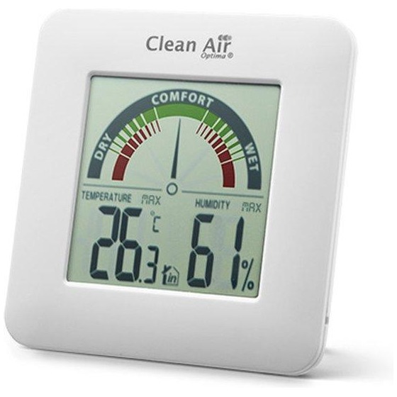 Clean Air Optima HT-01W hygro-thermometer Klimaat accessoire afbeelding