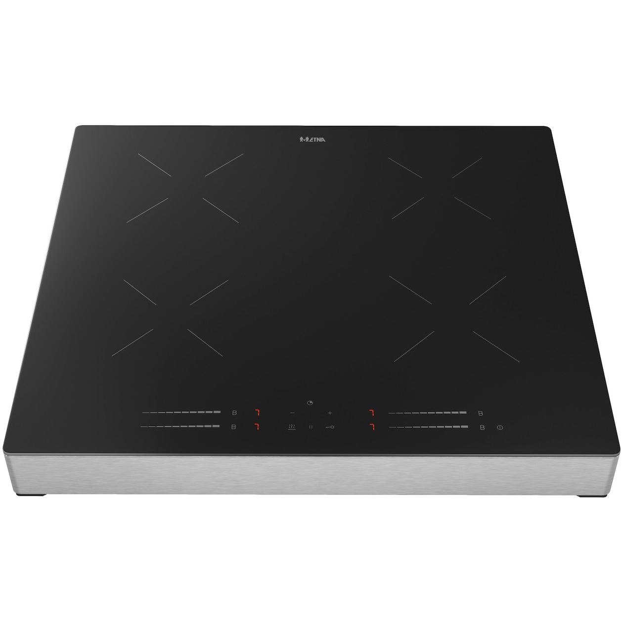 Etna KIV364RVS Inductie kookplaat Grijs afbeelding