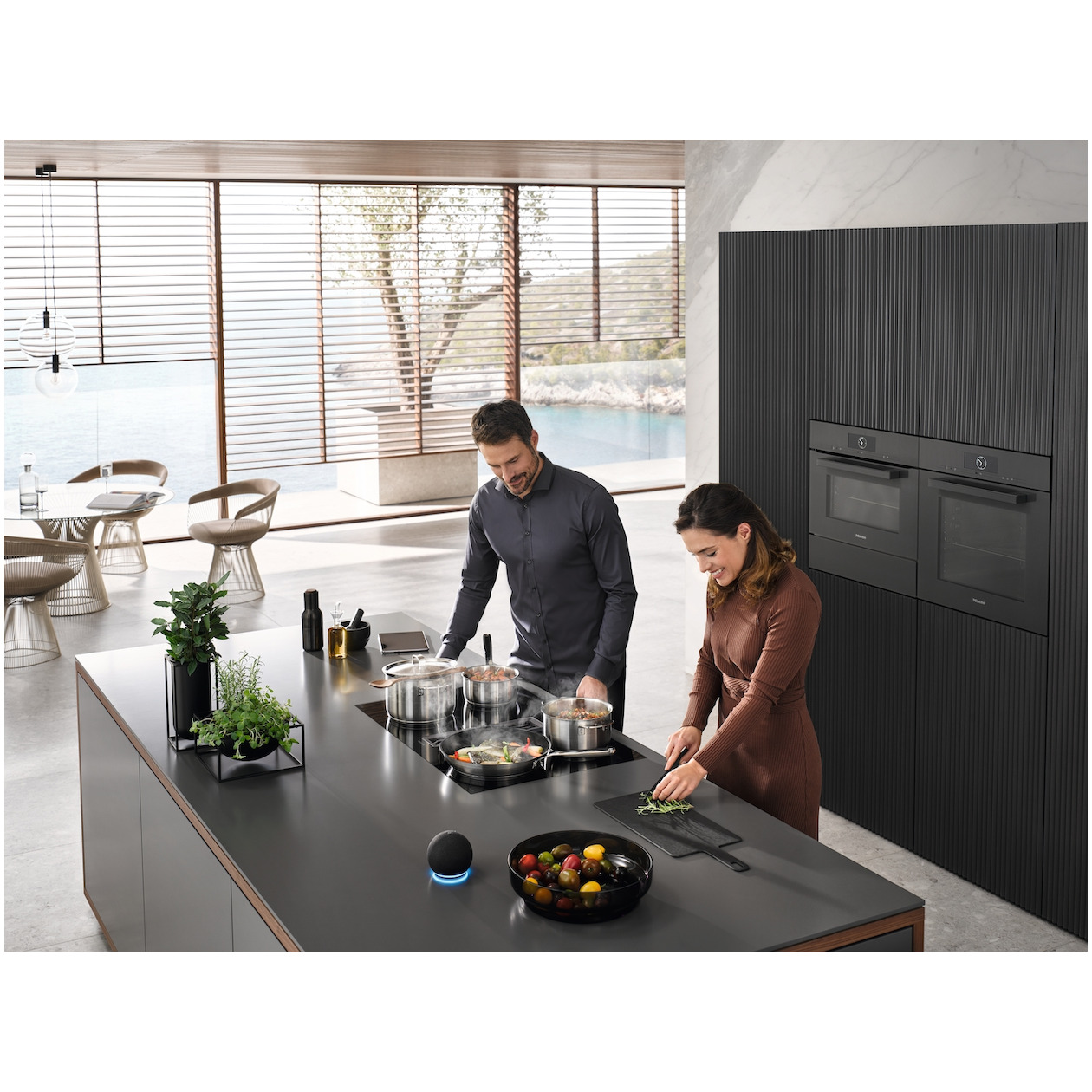 Miele KMDA7272-1 FL Inductie kookplaat met afzuiging Zwart, foto 3