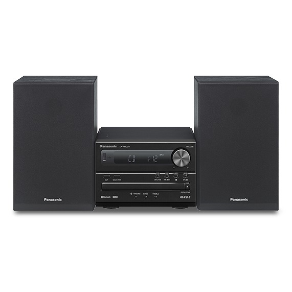 Panasonic SC-PM254EG-K Stereo set Zwart afbeelding