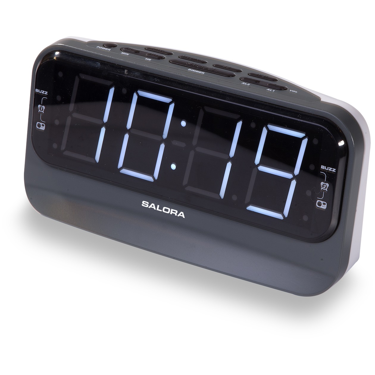 Salora CR616 Wekker radio Zwart afbeelding