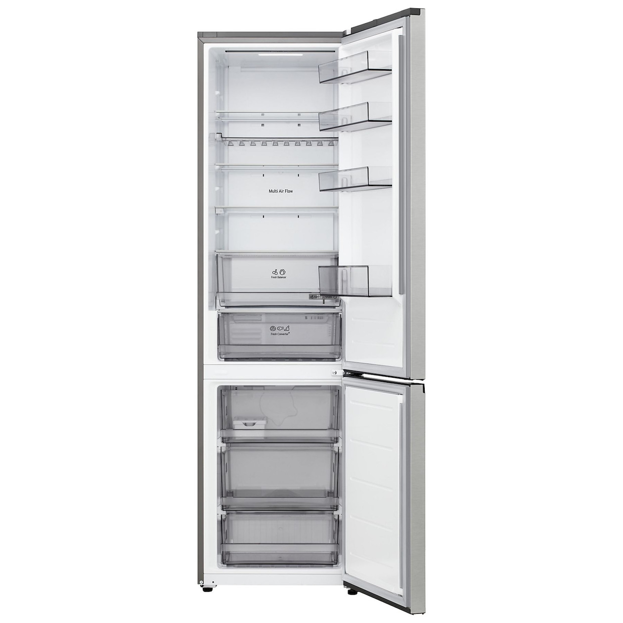 Lg GBBS322CPY Koel-vriescombinatie Zilver, foto 2