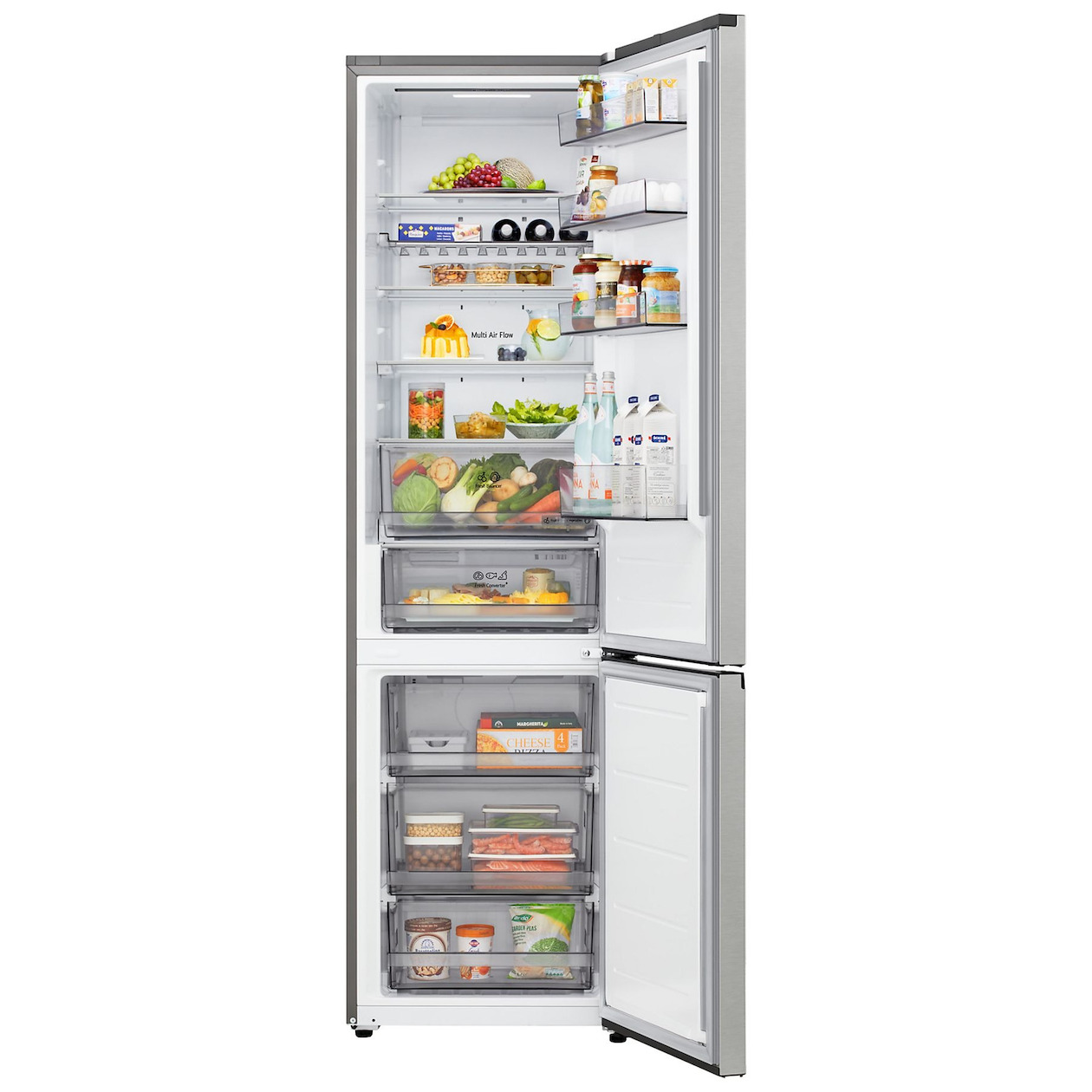 Lg GBBS322CPY Koel-vriescombinatie Zilver, foto 3