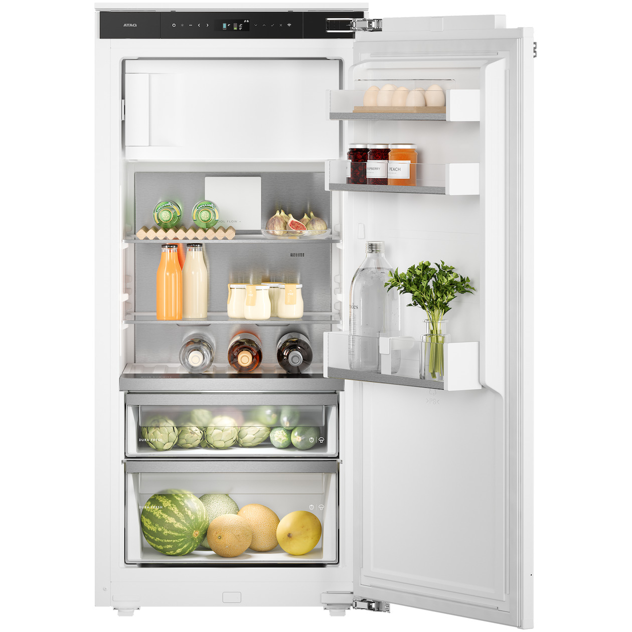 Atag KDB9122D Inbouw koelkast met vriesvak