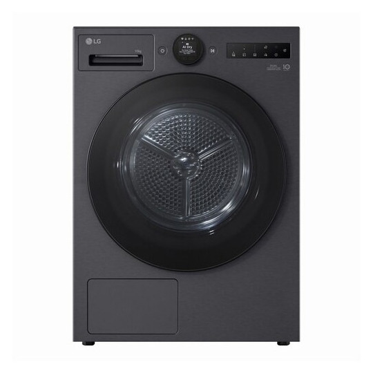 LG RT10X8B Warmtepompdroger Zwart