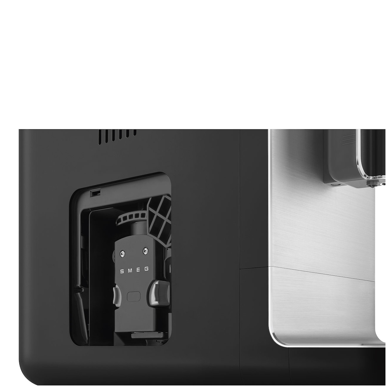 Smeg BCC12BLMEU Volautomaat Zwart, foto 3