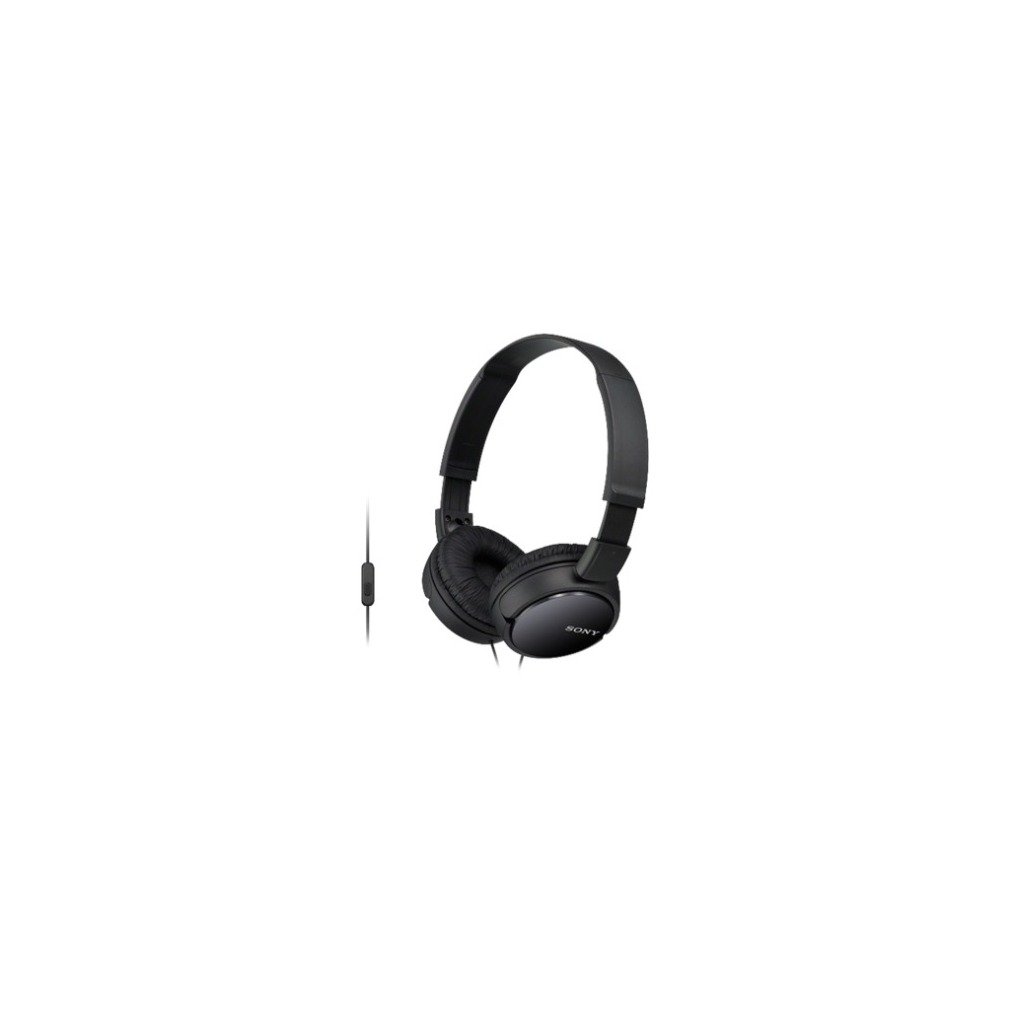 Sony MDR-ZX110AP On-ear hoofdtelefoon Zwart, foto 2