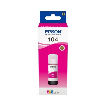 Epson 104 EcoTank inktfles Inkt Paars afbeelding
