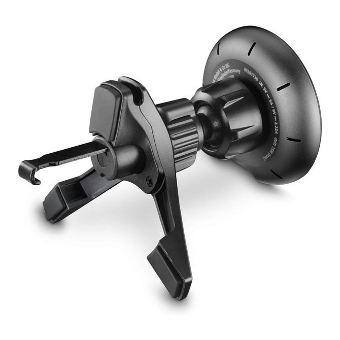 Hama Draadloze Qi2-oplader 15 W auto Oplader Zwart afbeelding