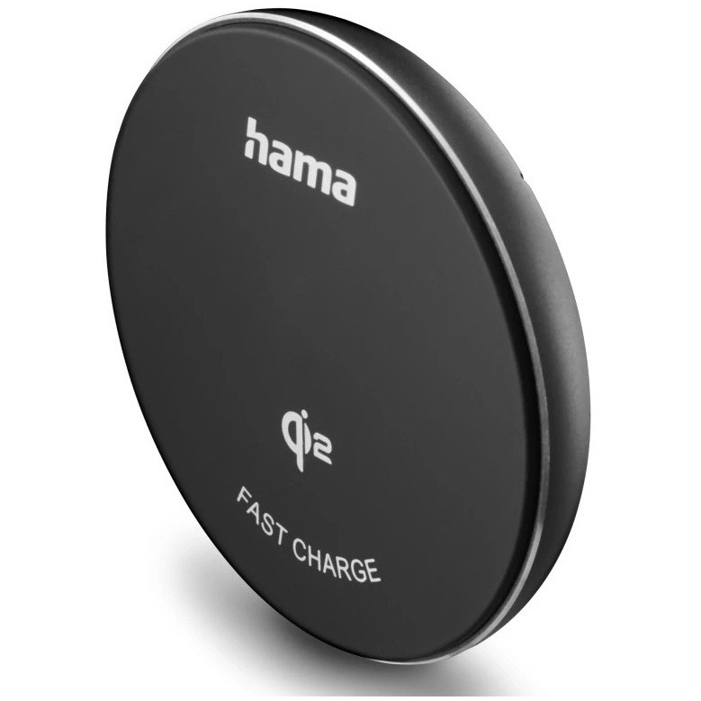 Hama Draadloze Qi2-oplader 15 W bureau Oplader Zwart afbeelding