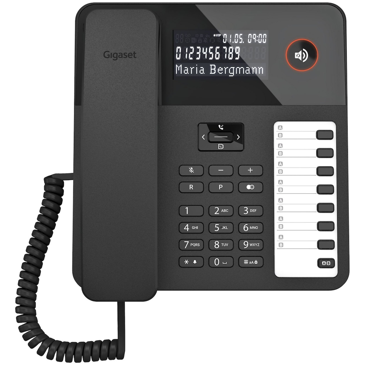 Gigaset DESK600 Huistelefoon Zwart afbeelding