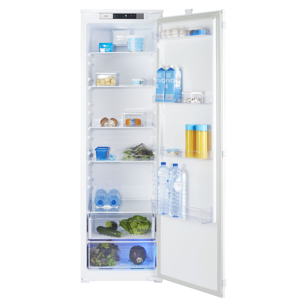 Beko BSSA315E4SFN HARVESTfresh Selective Line Inbouw koelkast zonder vriesvak